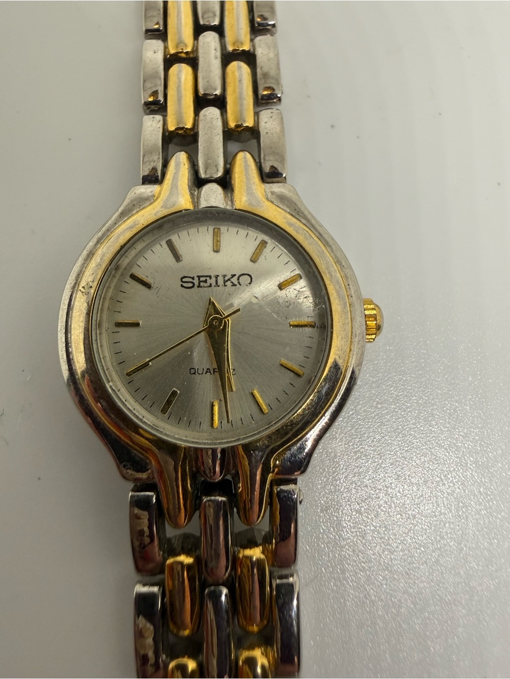 Seiko Women's Two-Tone Bracelet Watch - Silver and Gold